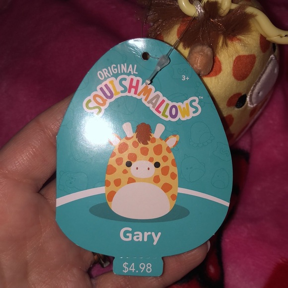 Bnwt Gary the giraffe squishmallow clip - Picture 4 of 5